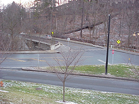 Dwyer Dam Bridge from Dryden Road Intersection