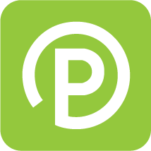 P with circle Parkmobile Logo