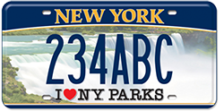 example of a new york state license plate