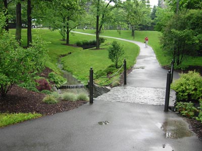 Path by "Wee Stinky Glen" Cornell University campus