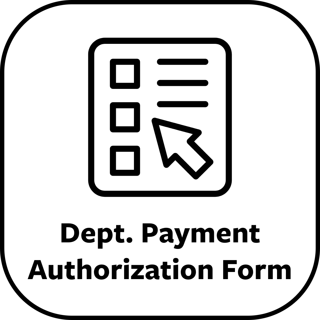Dept. Payment Authorization Form