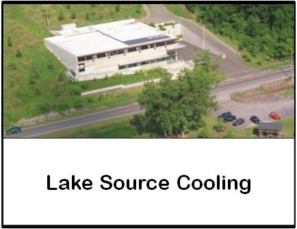 Click on Lake Source Cooling button to get to LSC information 