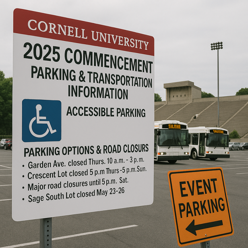 2025 Commencement Parking and Transportation Information