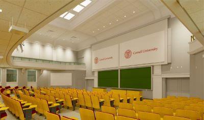 Baker Lab 200 auditorium front view