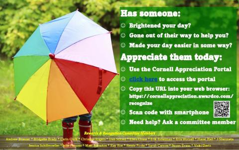 Cornell Apprecation Portal