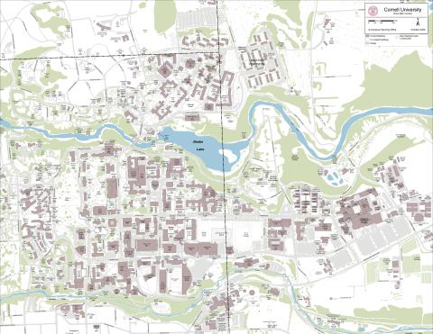 Ithaca Campus Map