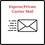 Express/Private Carrier Mail